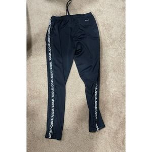 Adidas Athletic Jogger Exercise Trackpants Black Medium
